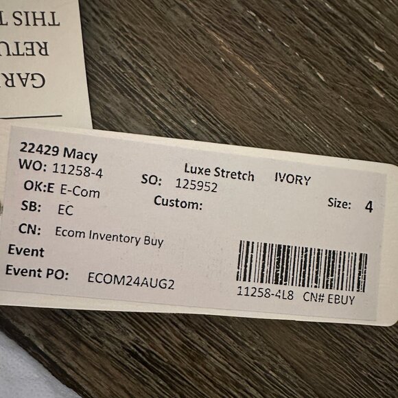 Jenny Yoo Macy Mini Dress Ivory 4 NWT - Picture 5 of 5